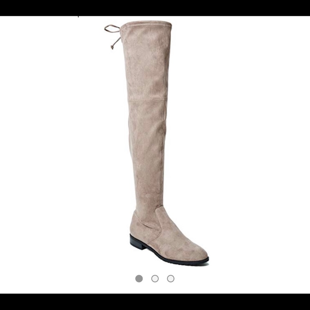 Guess over the knee boots. Faux suede. Brand new